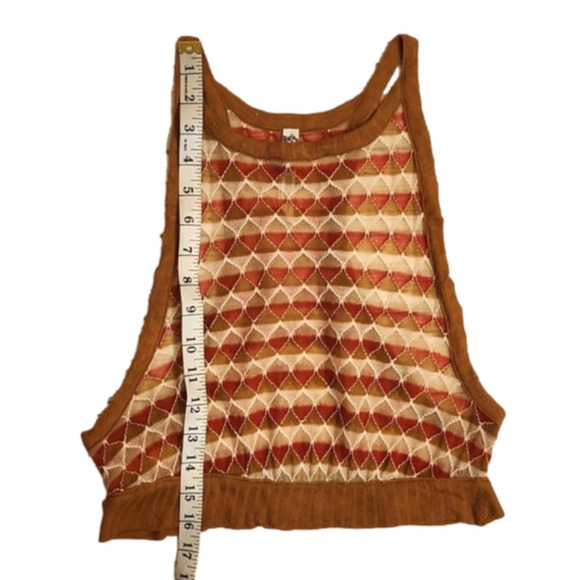 Womens Intimately Free People cropped sheer tank top size Medium. - Picture 11 of 14